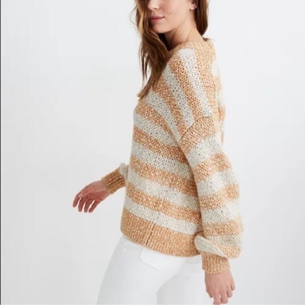 Madewell Striped Sweater - Picture 2 of 10